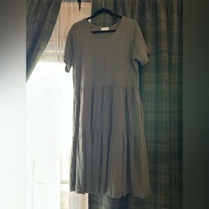 Orange Creek Linen Dress